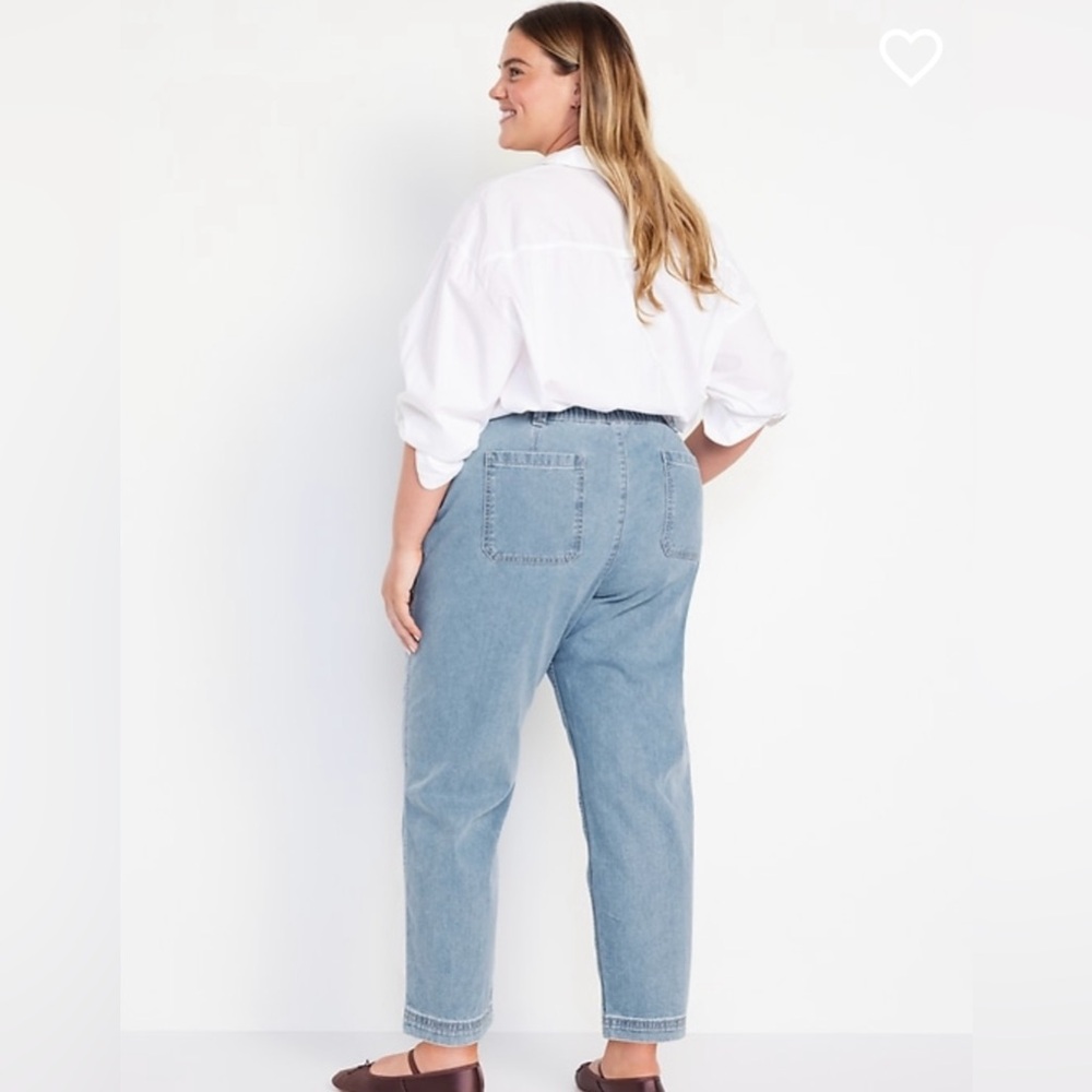 NWT Old Navy High-Waisted OGC Chino Denim Pants - Picture 5 of 10